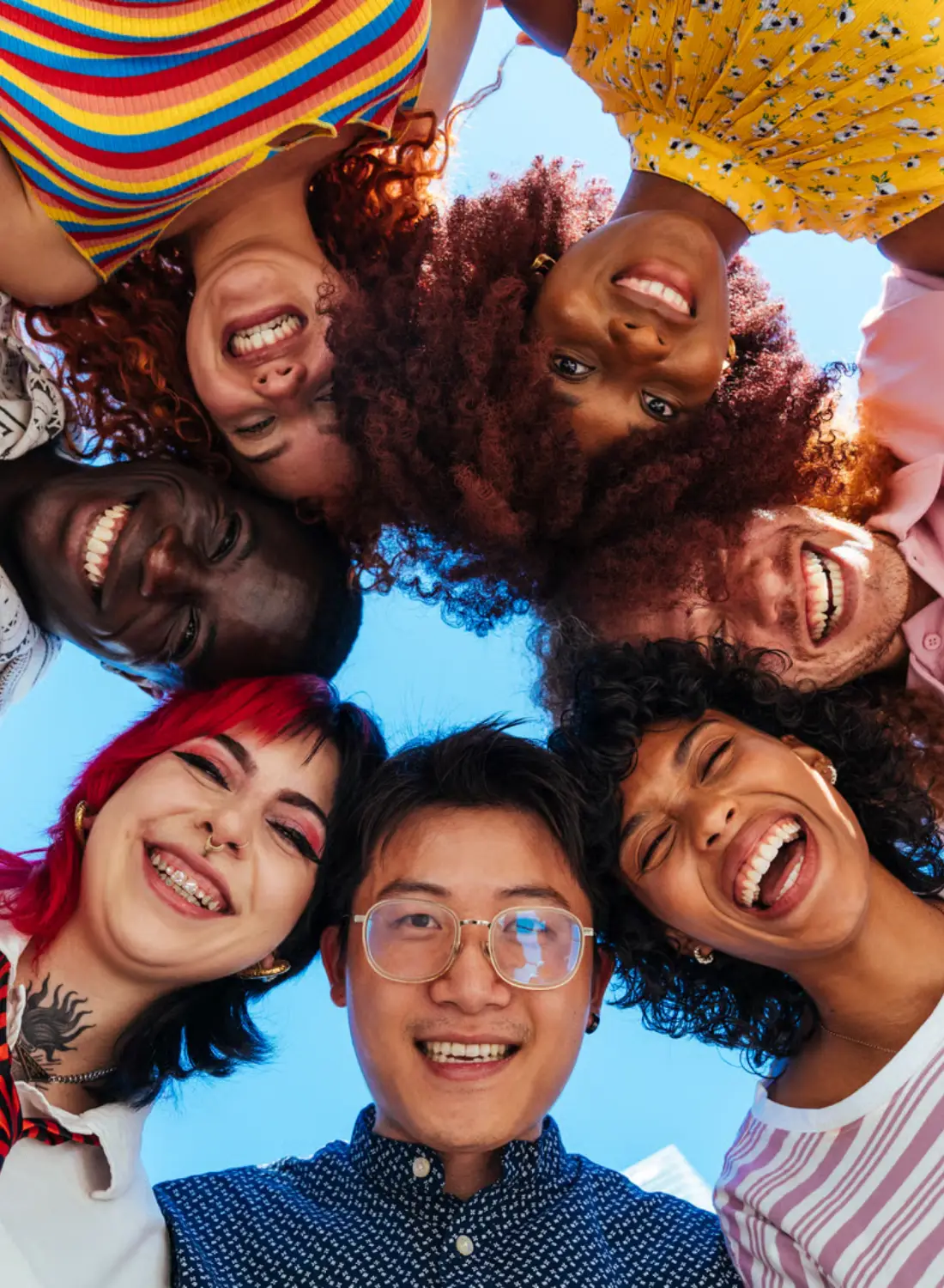 A diverse community representing belonging and organizational culture