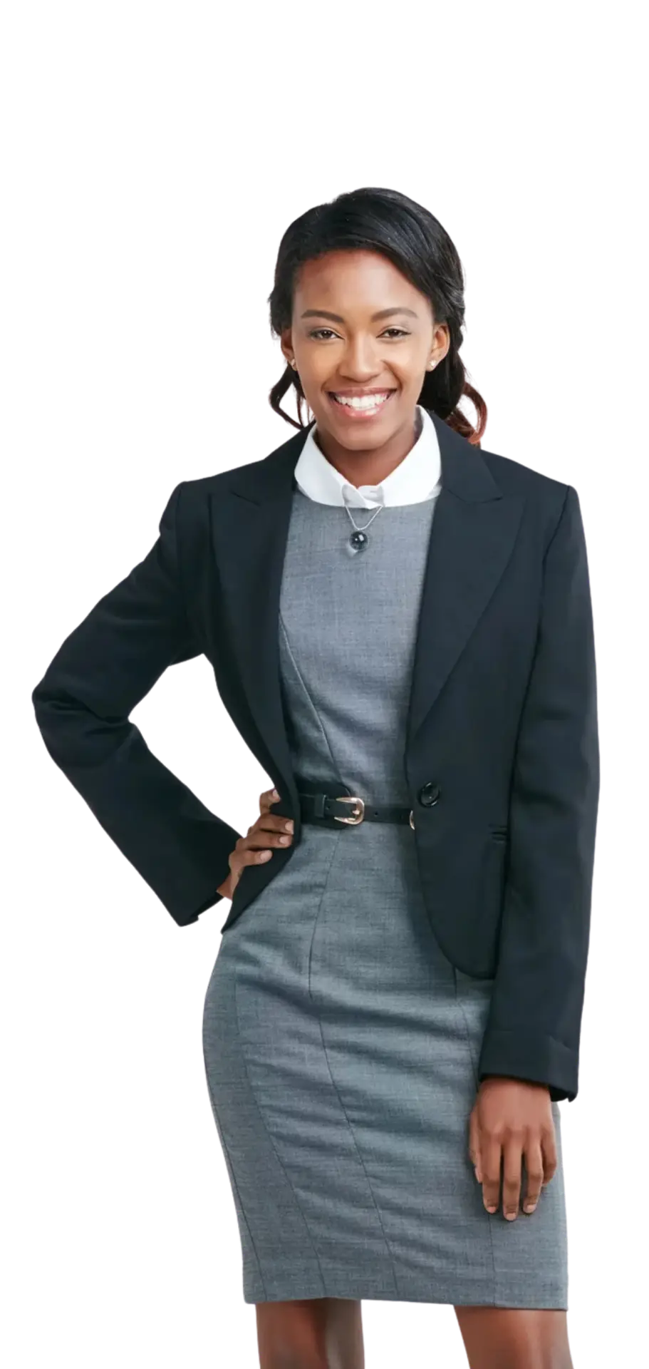 Professional smiling woman